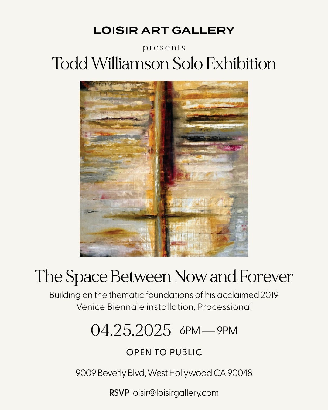 The Space Between Now and Forever