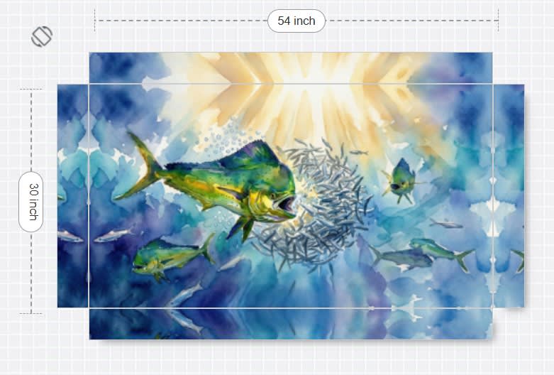 Sunlit Mahi Mahi Chase - Image 2