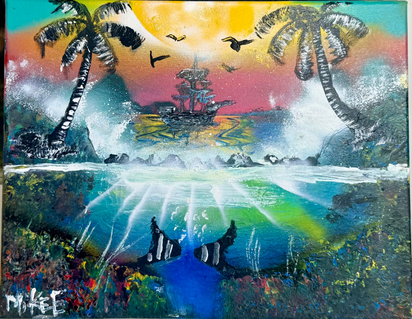 Sunset at Sea - Image 1