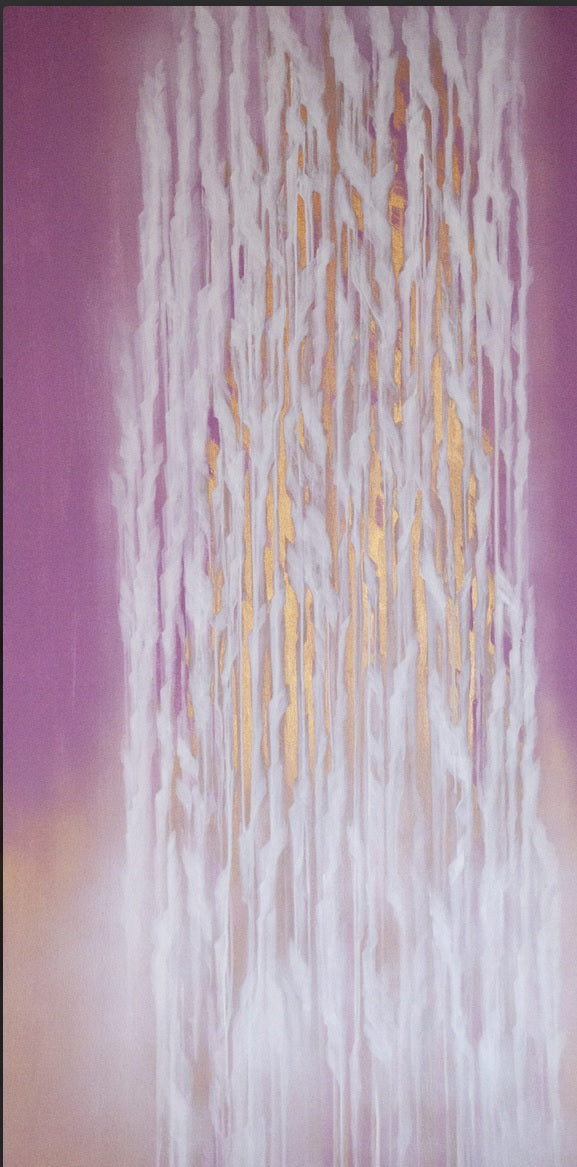 Luminescent Lines 72"x36" Original