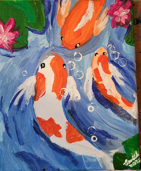 "Happy Koi" - Image 1