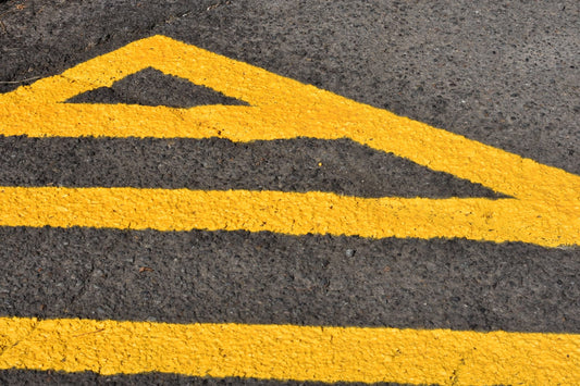 Yellow Street Striping in Stayton, Oregon - Image 1