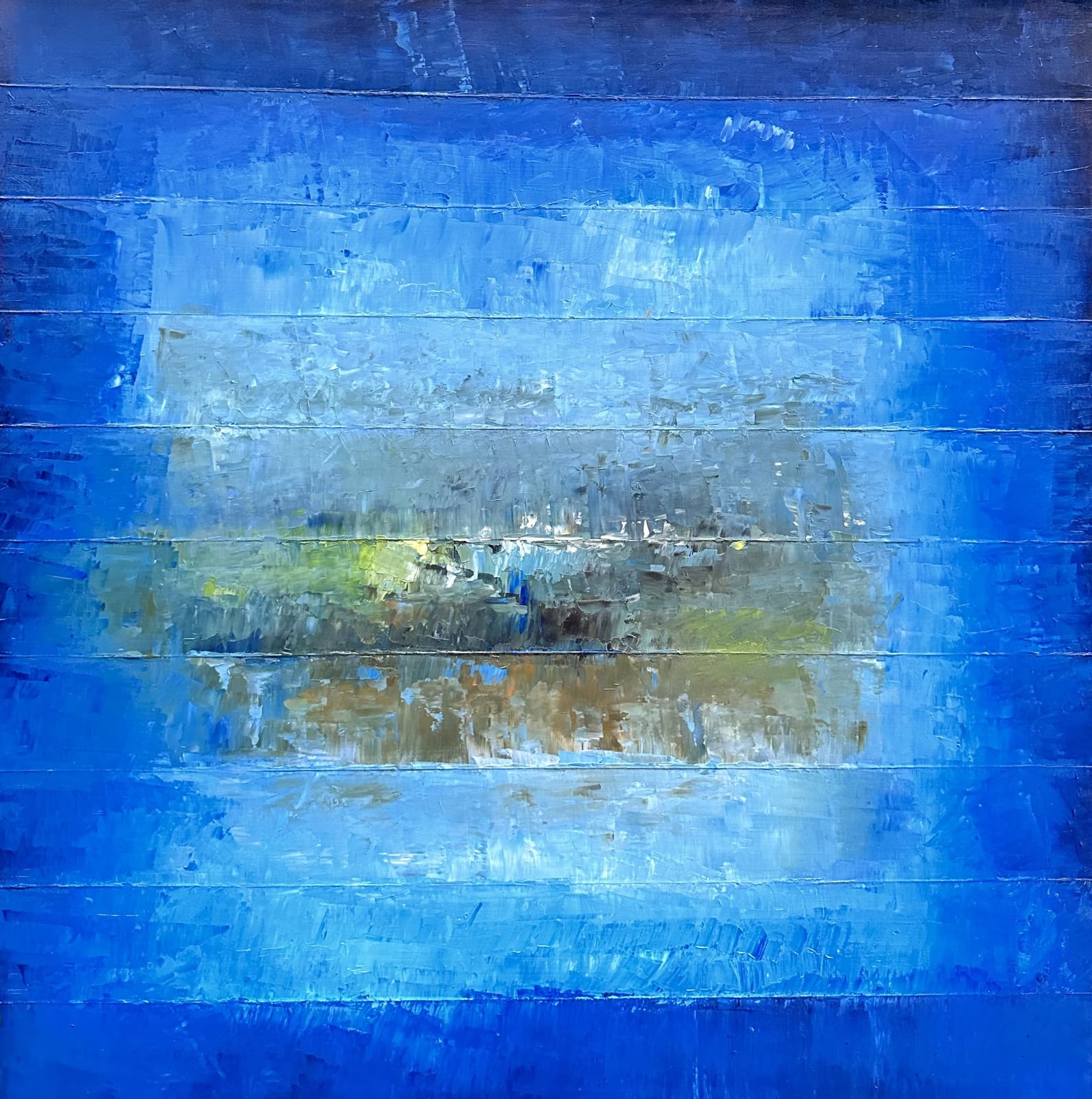 Been Waiting 30x30 oil on linen 2013 - Image 1