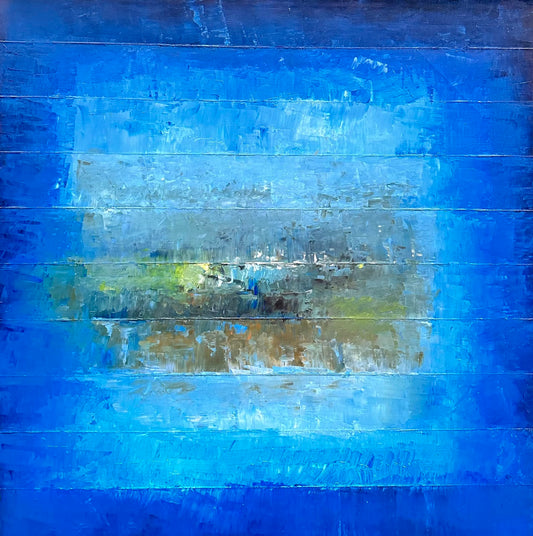 Been Waiting 30x30 oil on linen 2013 - Image 1