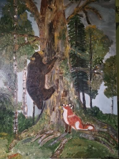 The Bear and Fox, where is the honey. - Image 1