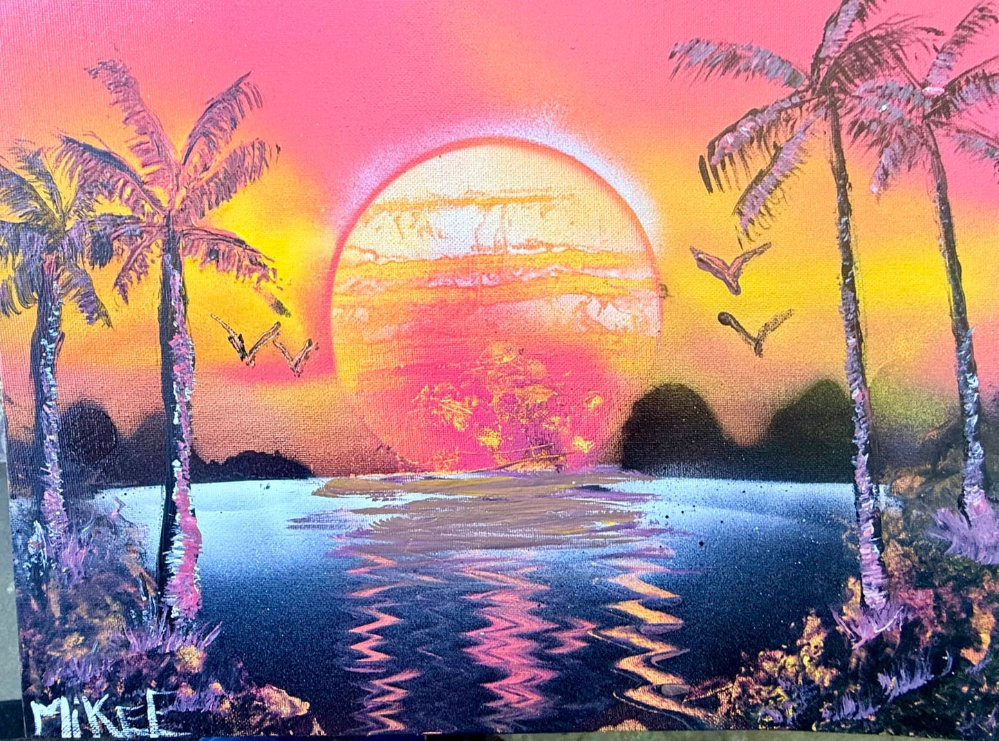 Pink Sunset - Image 1