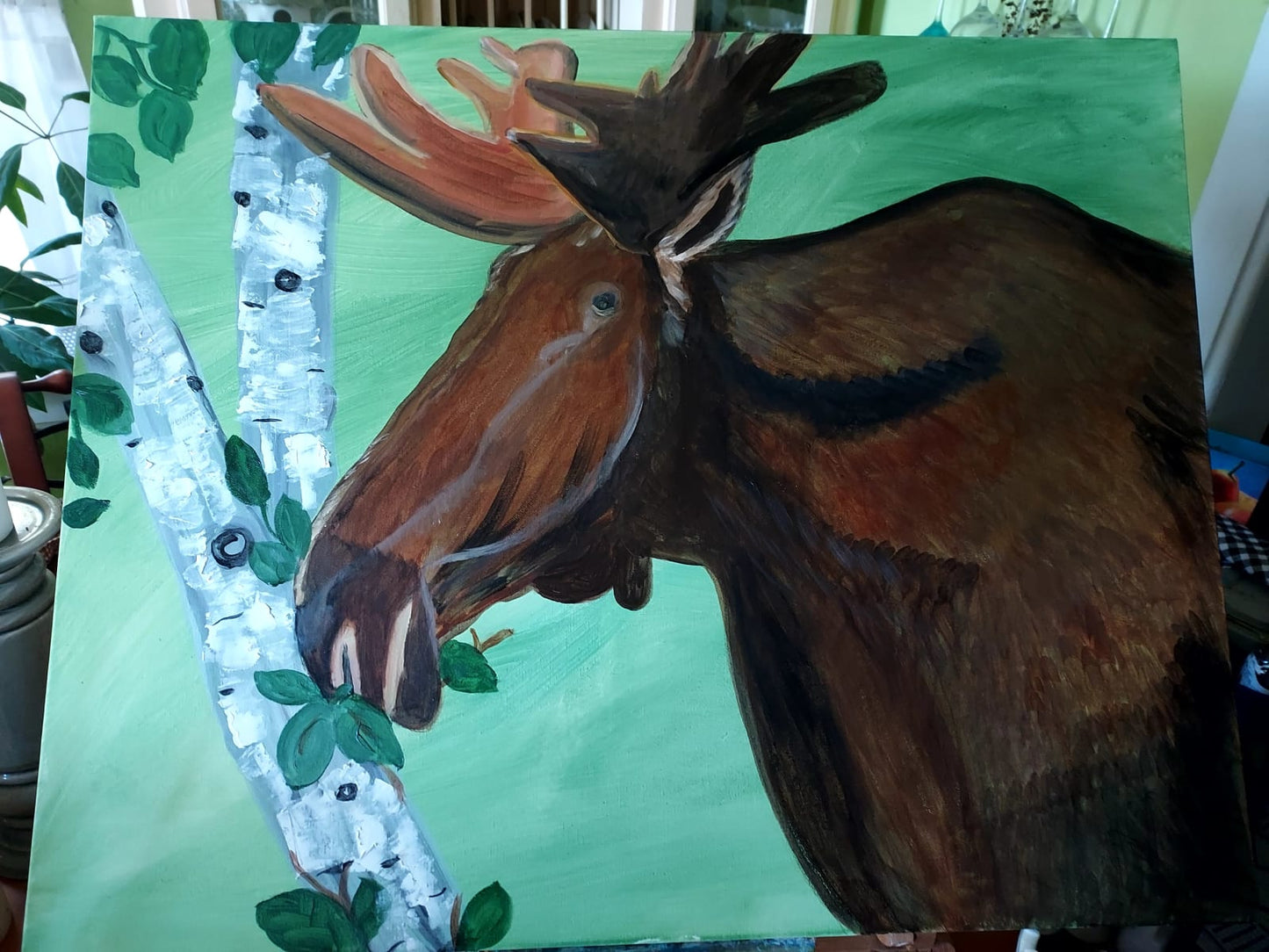 Moose Among the Aspens   - Image 2