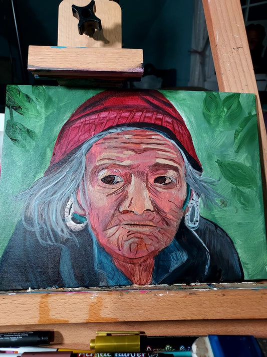 Old Asian woman - Image 1